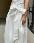 12v46 Ruched Strapless Dress – Volume & Detail