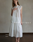 28A144- MINIMAL SLEEVELESS TOP
