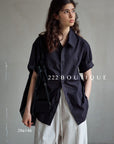 28A144- MINIMAL SLEEVELESS TOP