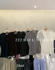 28a4 - SLIM KNIT TOP