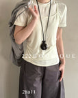 28a11 - DRAPED LAYER TOP