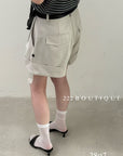 28q7 - BELTED CARGO SHORTS