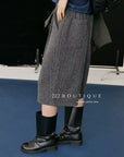 18q14 Basic high-waist wool culottes