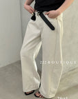 28q1 - BELTED MIDI SKIRT