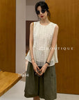 28A34 - LACE COTTON BLOUSE