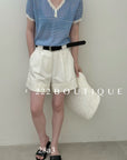28A3 - STRIED RINGER TEE