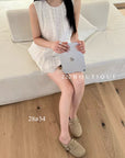 28A34 - LACE COTTON BLOUSE