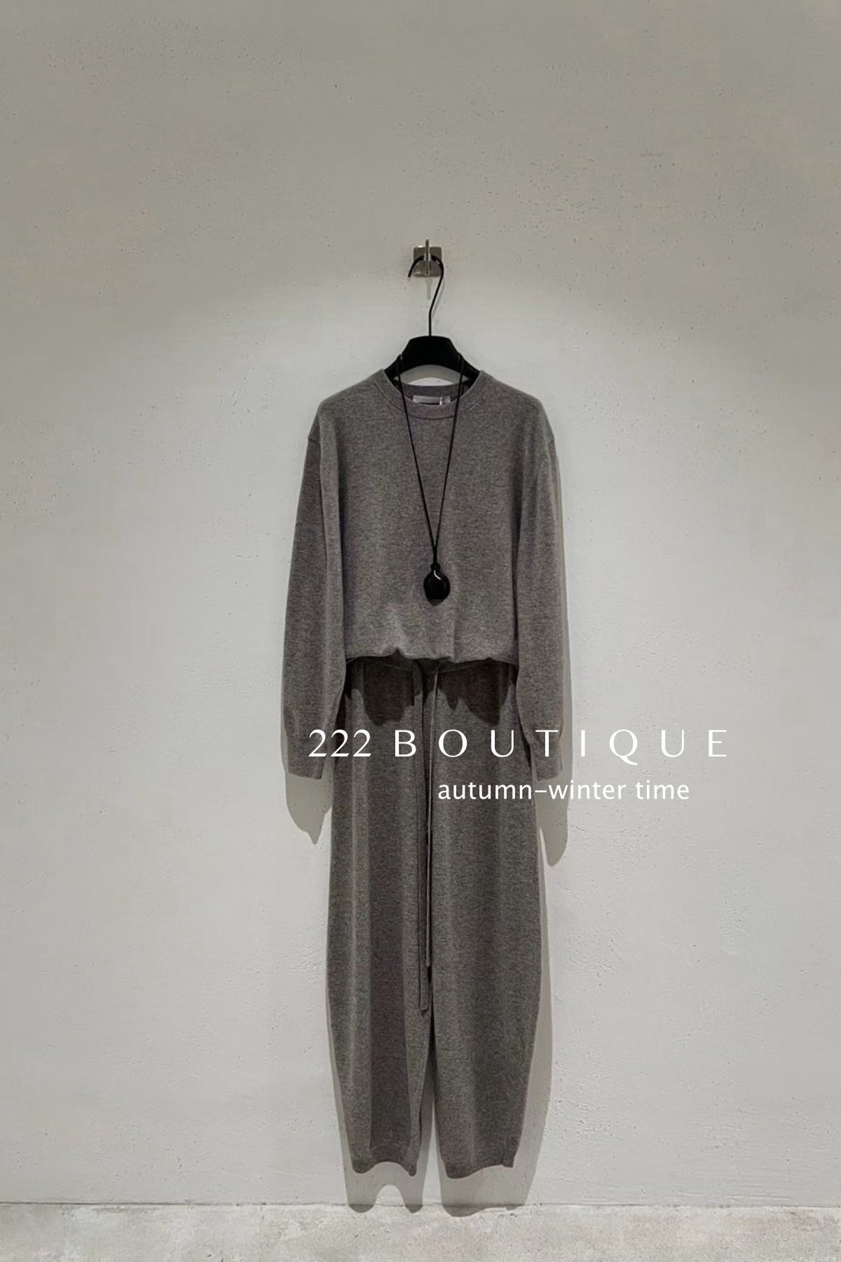 17a19 + 17q13 Cashmere knit set