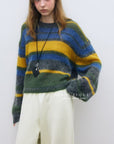 17a92 Striped cashmere sweater