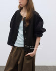 17a97 Corduroy denim jacket