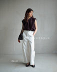 28A144- MINIMAL SLEEVELESS TOP