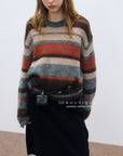 17a92 Striped cashmere sweater