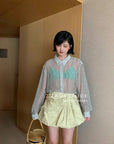 12a47 Sheer striped shirt – Korean tailoring