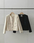 tweed coat