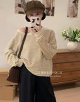 17a12 Off-shoulder Mongtoghi knit