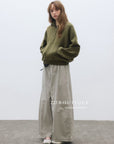 17q12 y elastic-waist pants