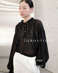 25a87 - VINTAGE SHEER BLOUSE