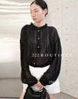 25a87 - VINTAGE SHEER BLOUSE
