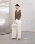 25a211- LINEN VEST