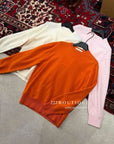 17a19 Round-neck cashmere sweater