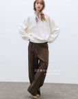 17a19 Round-neck cashmere sweater