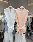 13a80 Draped wrap tops – structured elegance