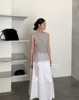13a80 Draped wrap tops – structured elegance