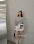 16a10 Basic Mongtoghi cashmere cardigan