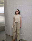 16A8 Basic Mongtoghi cashmere top