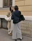 17a30 Basic khaki jacket