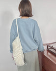 17a34 Basic crew-neck sweater