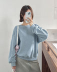 17a34 Basic crew-neck sweater