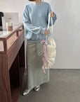 17a34 Basic crew-neck sweater