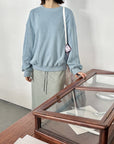 17a34 Basic crew-neck sweater