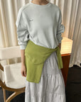 17a34 Basic crew-neck sweater