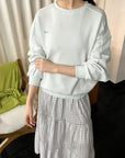 17a34 Basic crew-neck sweater