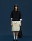 17a34 Basic crew-neck sweater