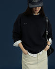 17a34 Basic crew-neck sweater