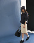 17a34 Basic crew-neck sweater
