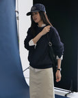 17a34 Basic crew-neck sweater