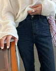 17q25 Basic baggy jeans