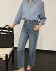 17q25 Basic baggy jeans