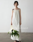 15v16 Lace-trim cami dress – soft, flowy, adjustable