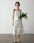 15v16 Lace-trim cami dress – soft, flowy, adjustable