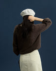 17a38 Whisper thin cashmere sweater