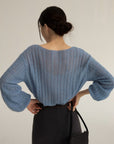 17a38 Whisper thin cashmere sweater