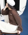 17a38 Whisper thin cashmere sweater
