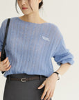 17a38 Whisper thin cashmere sweater