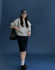 17v2 Corduroy midi skirt
