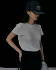 17v2 Corduroy midi skirt